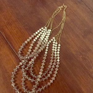 Multi layered necklace